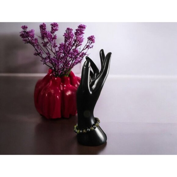 Dragon Blood Jasper 8mm Bead Bracelet Stretch Fit Natural Stone Healing Energy J - Picture 2 of 7